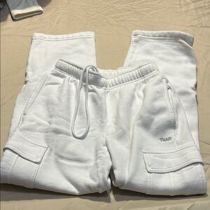 TNA Kids White Sweatpants